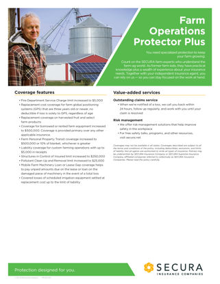 Farm Operations Protector Plus Sell Sheet